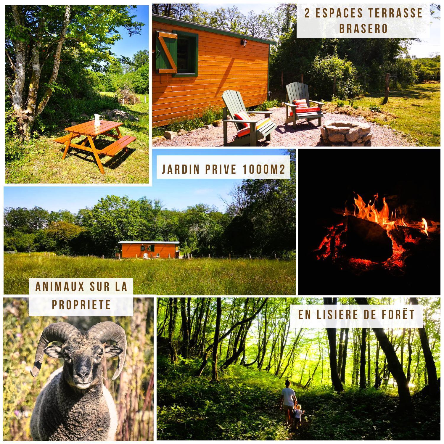 Roulotte & Foret - Evasion Boheme En Bourgogne Antully Buitenkant foto